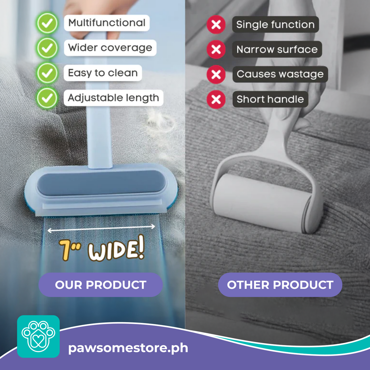 Jumbo Pet Hair Remover