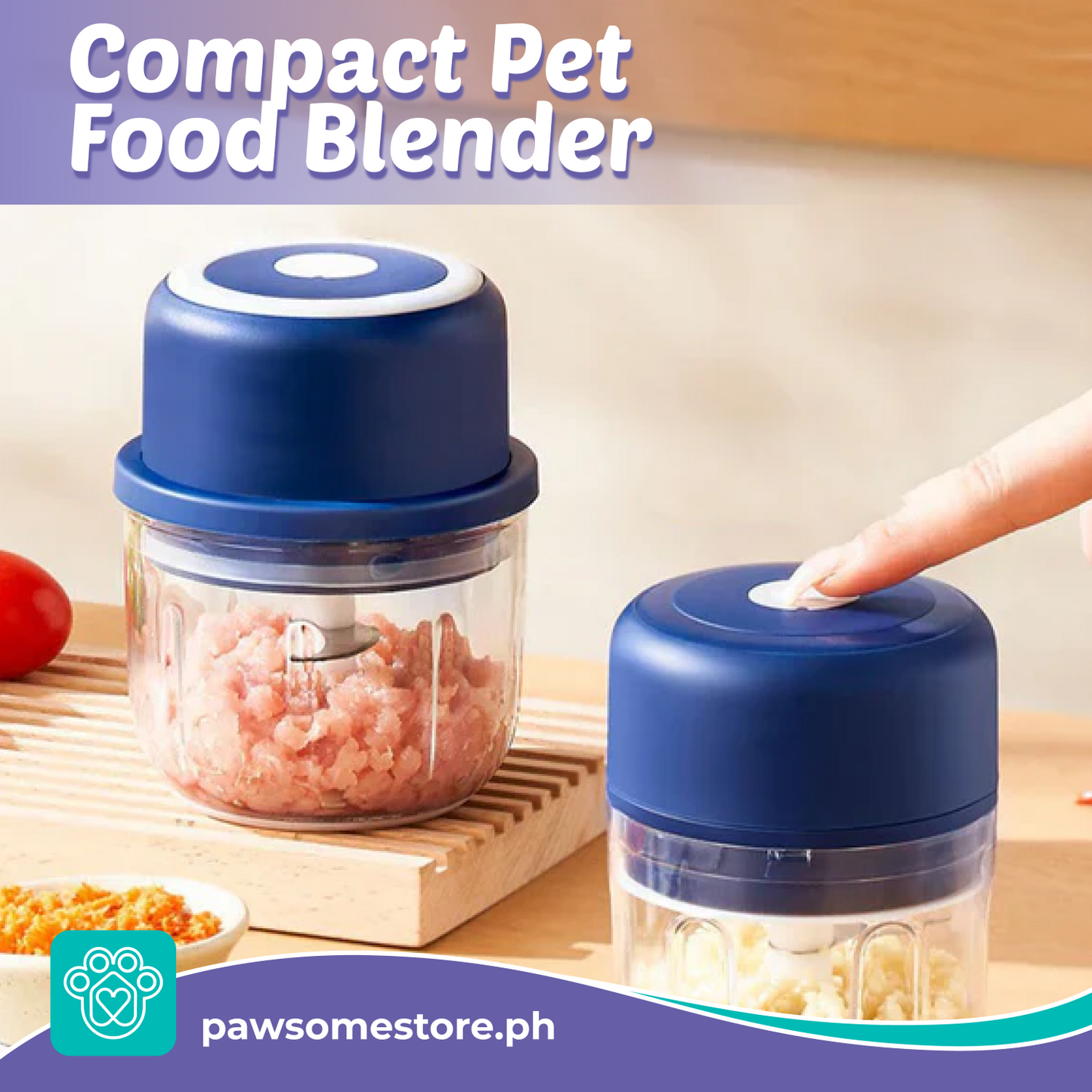 Compact Pet Food Blender
