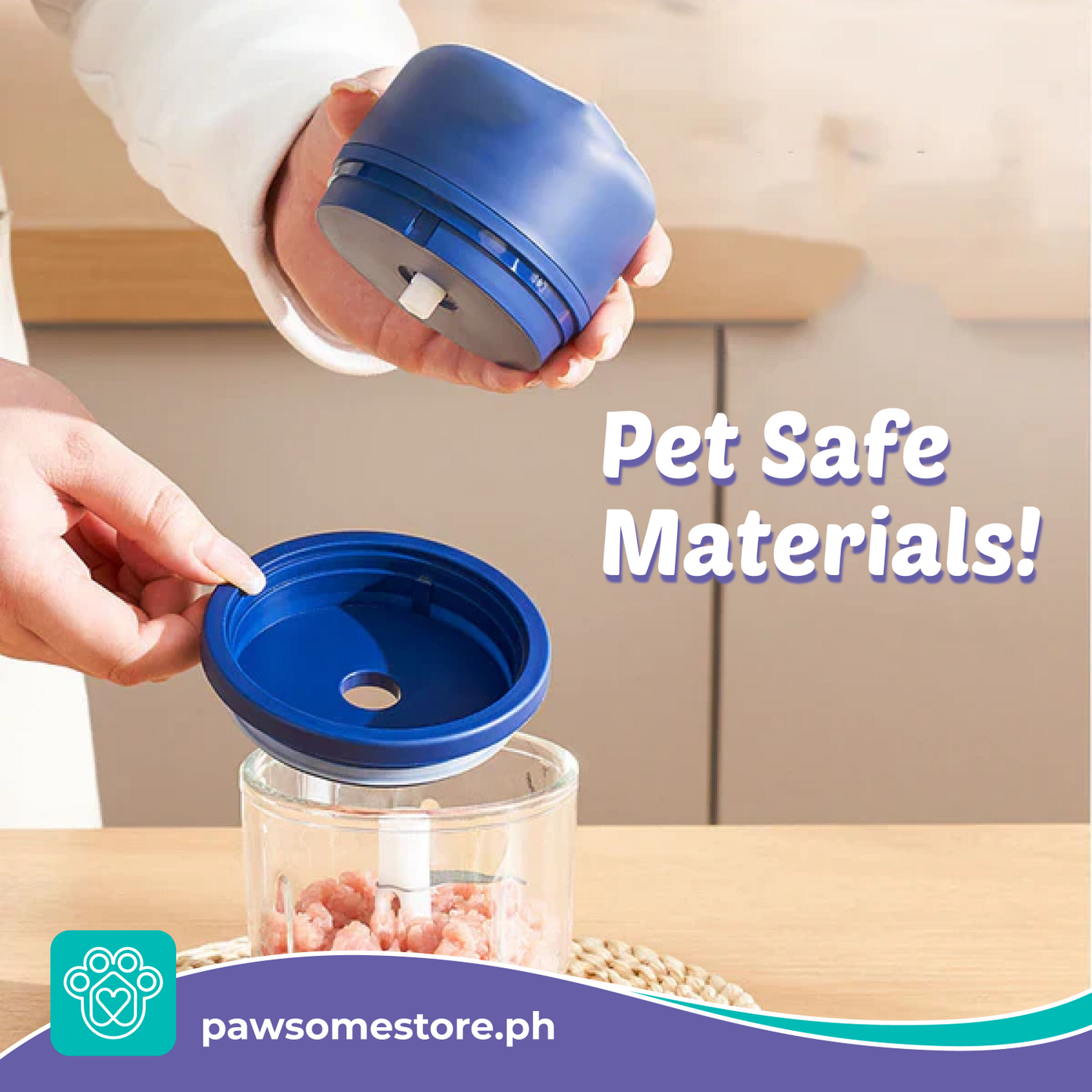 Compact Pet Food Blender